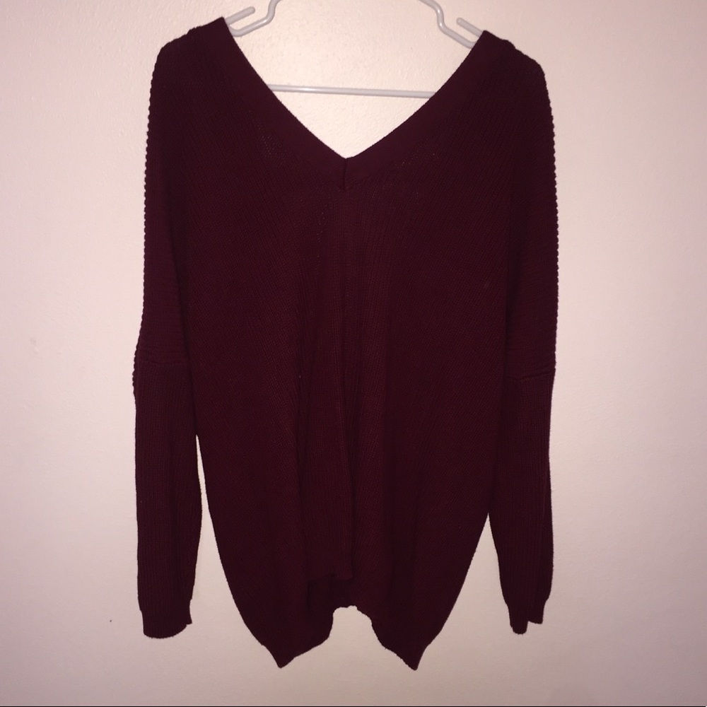 Tobi V Neck Sweater